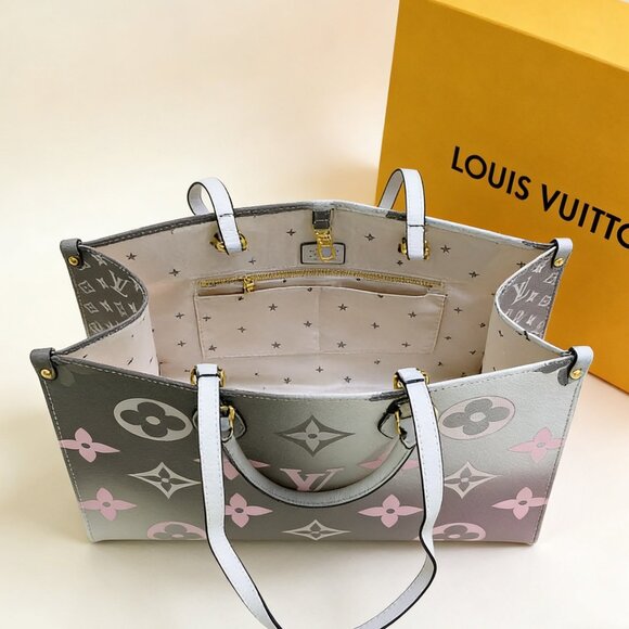 Louis Vuitton Onthego GM Monogram Gradient Pink - Picture 6 of 6
